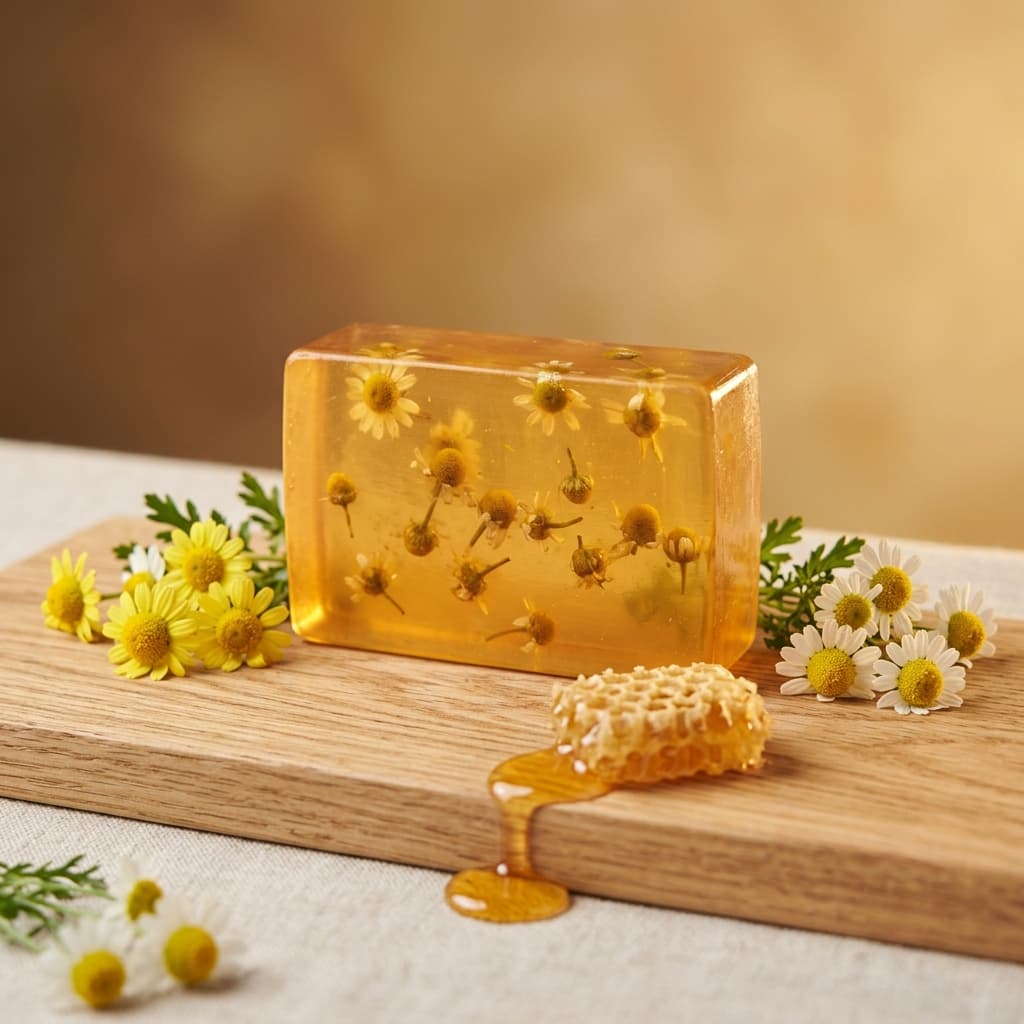 Jabón de Manzanilla y Miel de Abejas